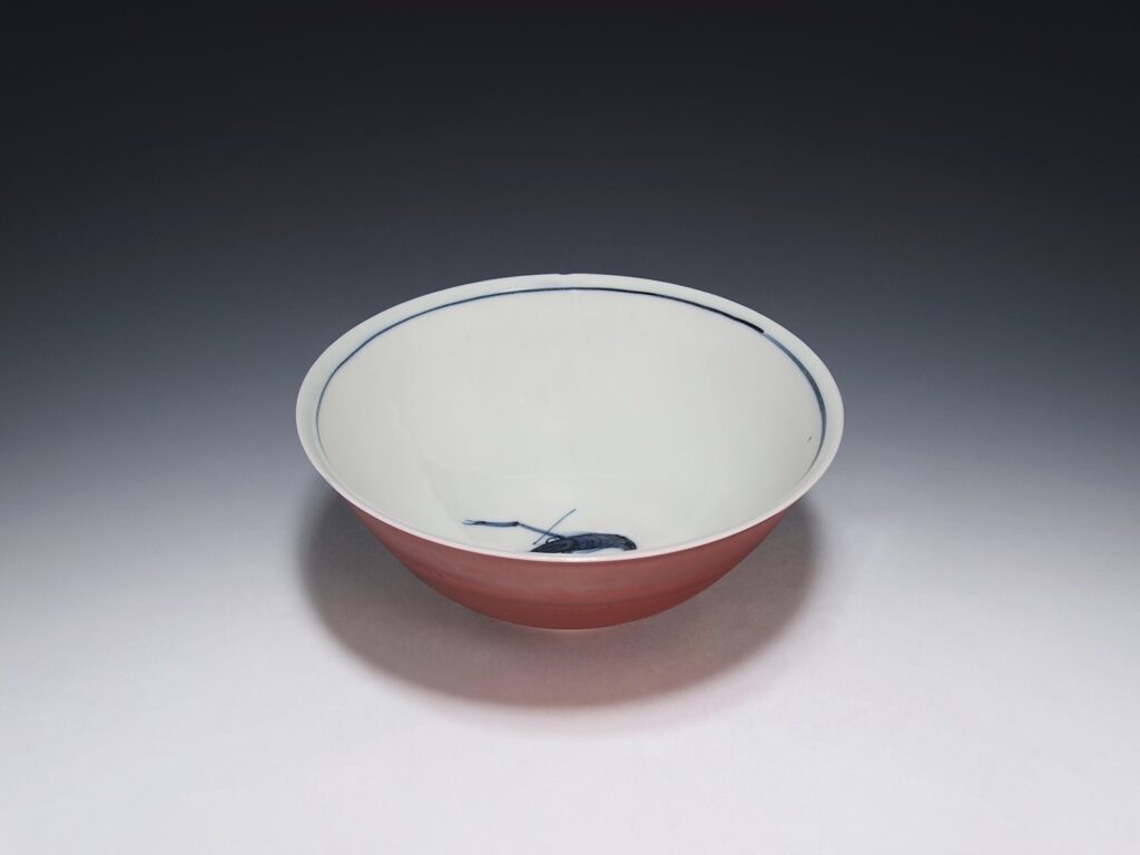 57.金らん手鉢（共箱）