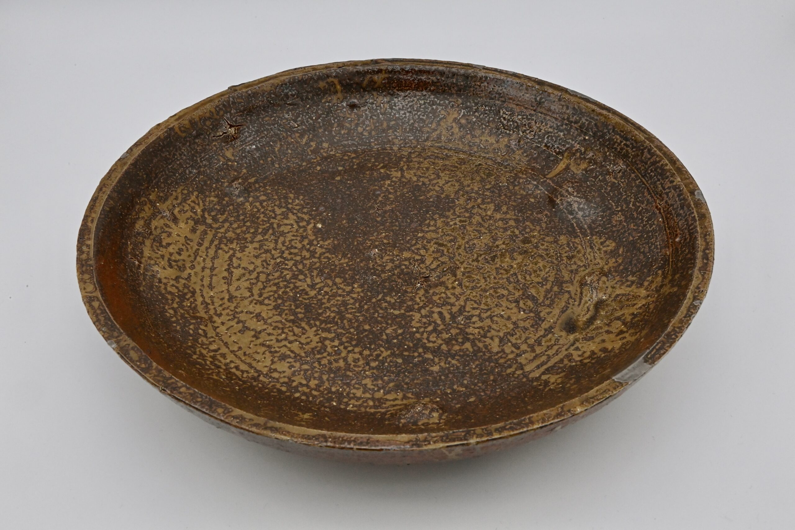 金彩椿鉢（共箱/友斎箱）