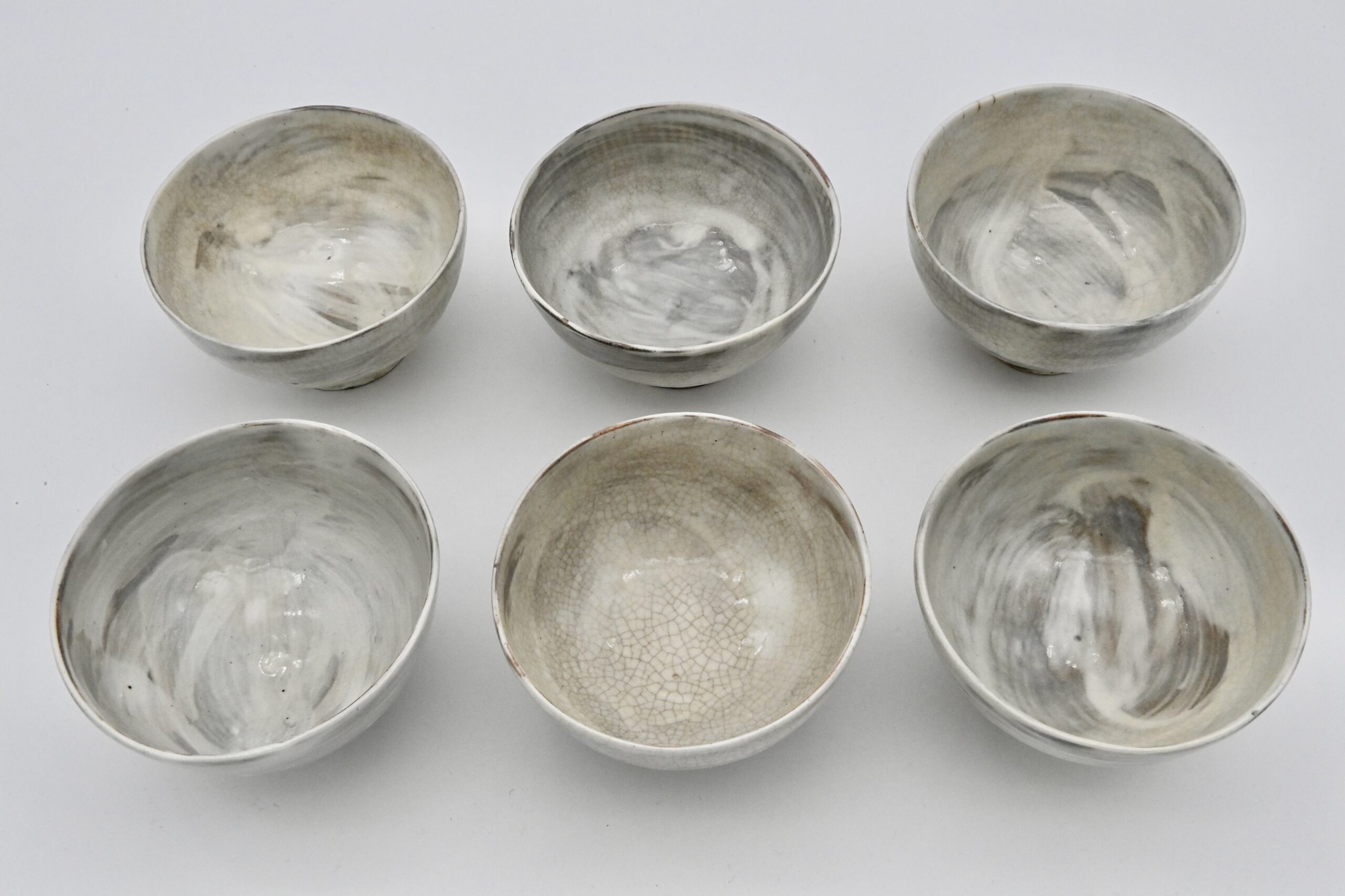 刷毛目汲出椀 6客（黒田陶々箱）