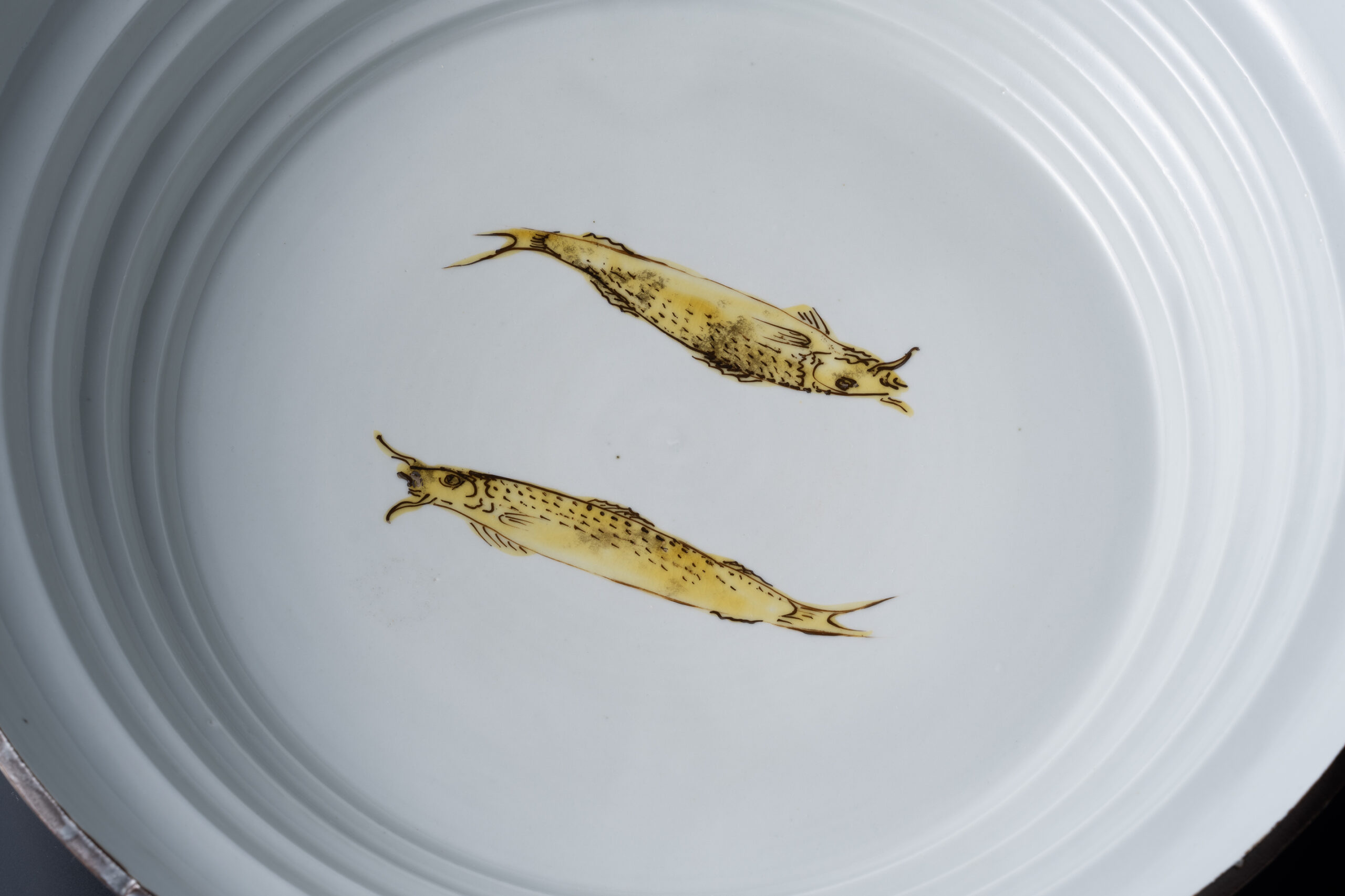 290.双魚大鉢（共箱）